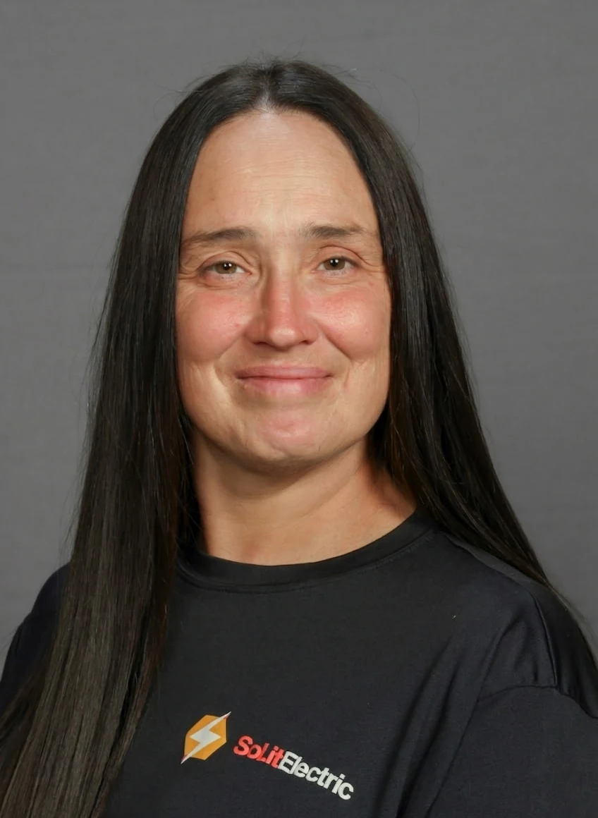 Yancie David, owner and master electrician at SoLit Electric